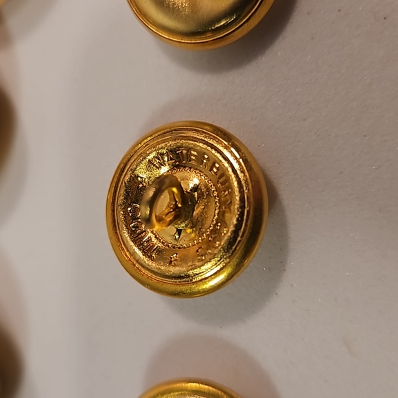 USMC Officers Dress Blues Anodized Buttons - Picture 8 of 10